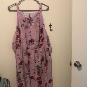 Floral print dress